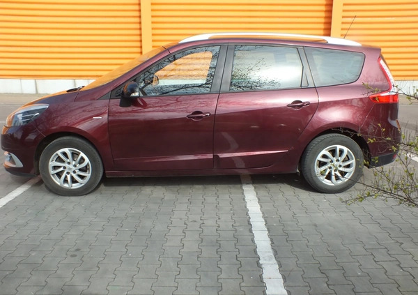 Renault Grand Scenic cena 33900 przebieg: 139500, rok produkcji 2016 z Warszawa małe 232